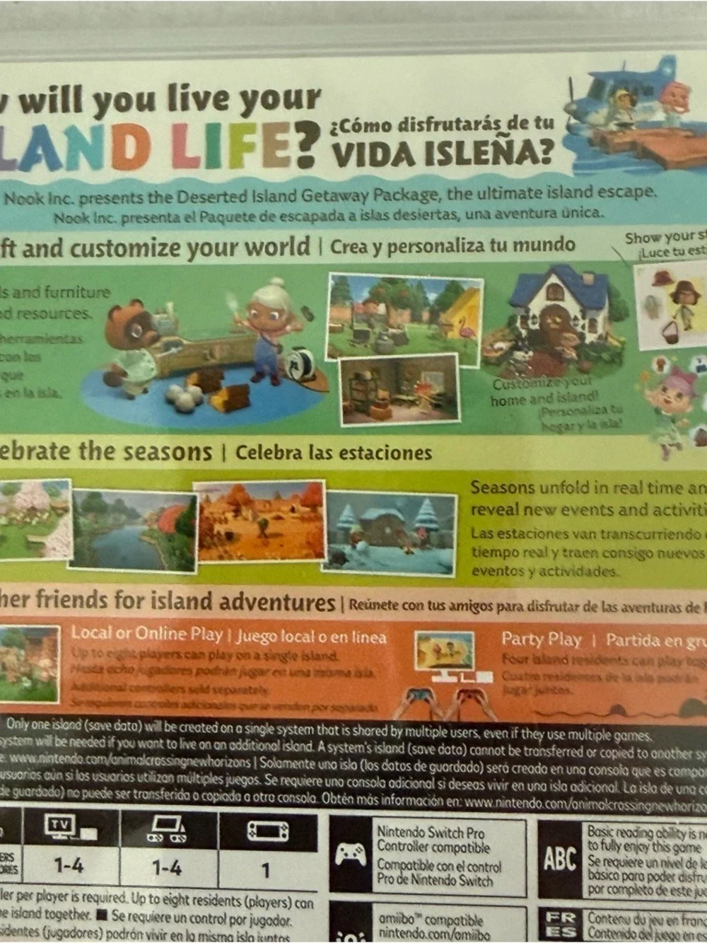 Animal Crossing New Horizons - Nintendo Switch In Original Package
